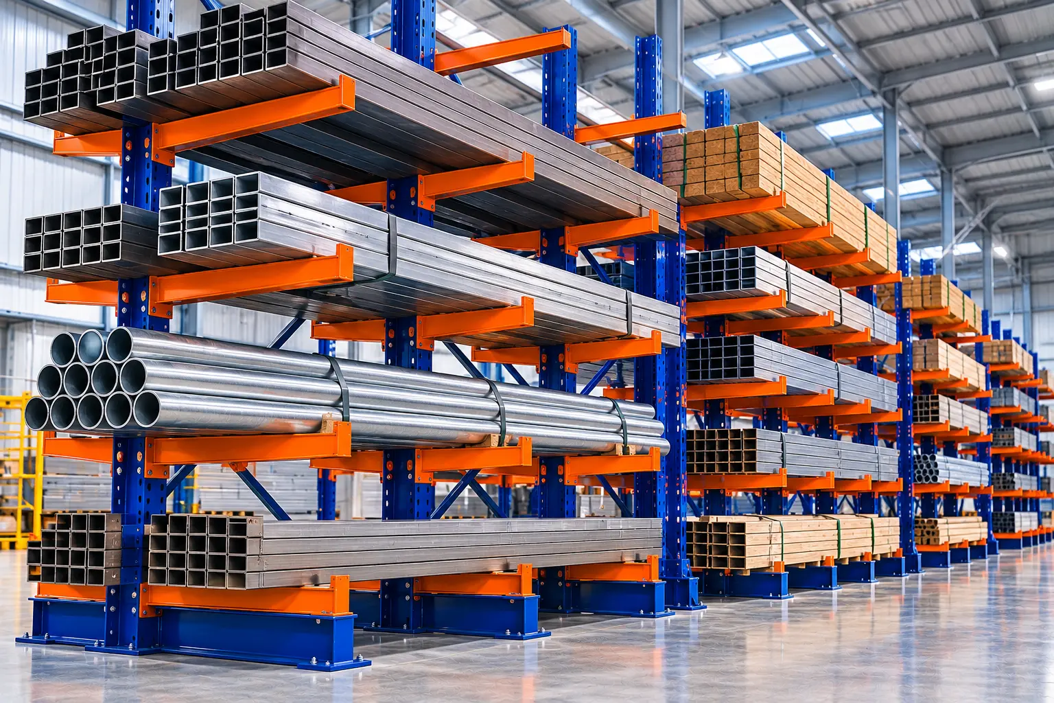 Cantilever racking