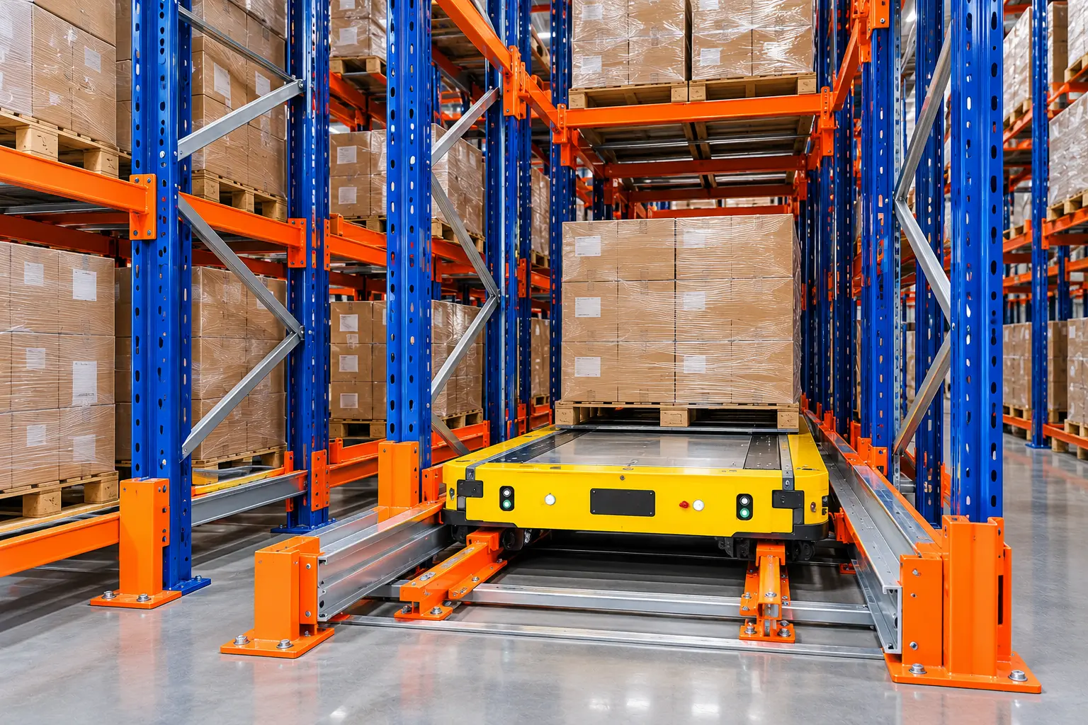 Shuttle racking