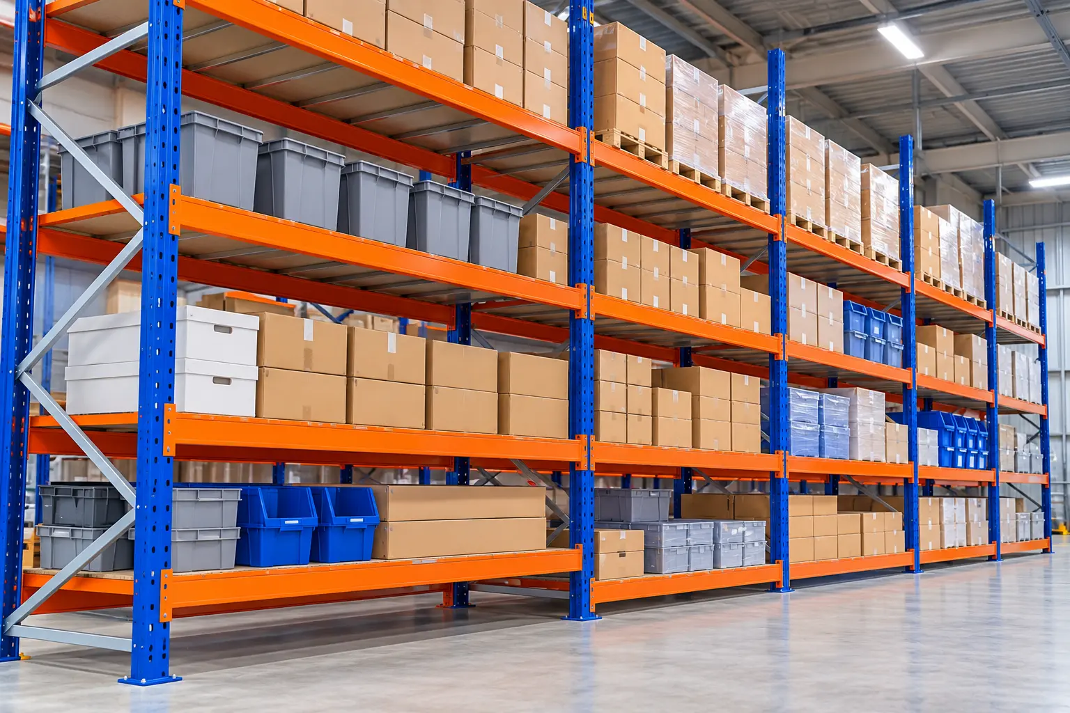 Longspan shelving
